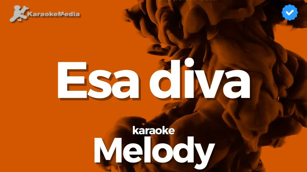 Melody - Esa diva | Letra instrumental