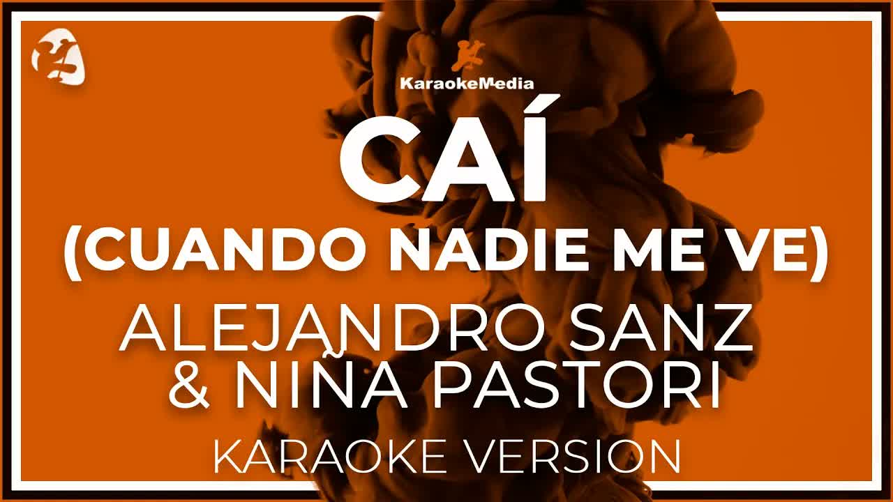 Alejandro Sanz & Niña Pastori - Cai (Cuando nadie me ve)