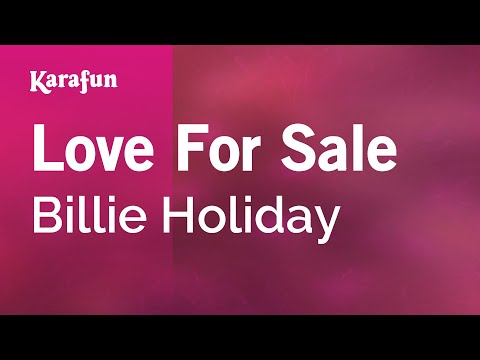Billie Holiday - Love for Sale