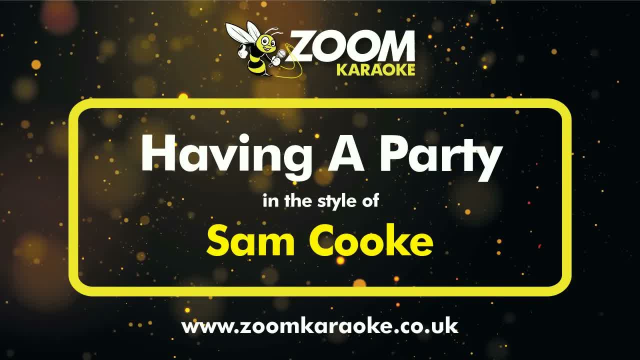 Sam Cooke - Having A Party