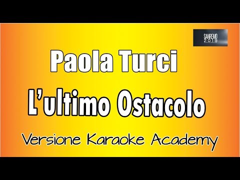 Paola Turci - L'ultimo Ostacolo