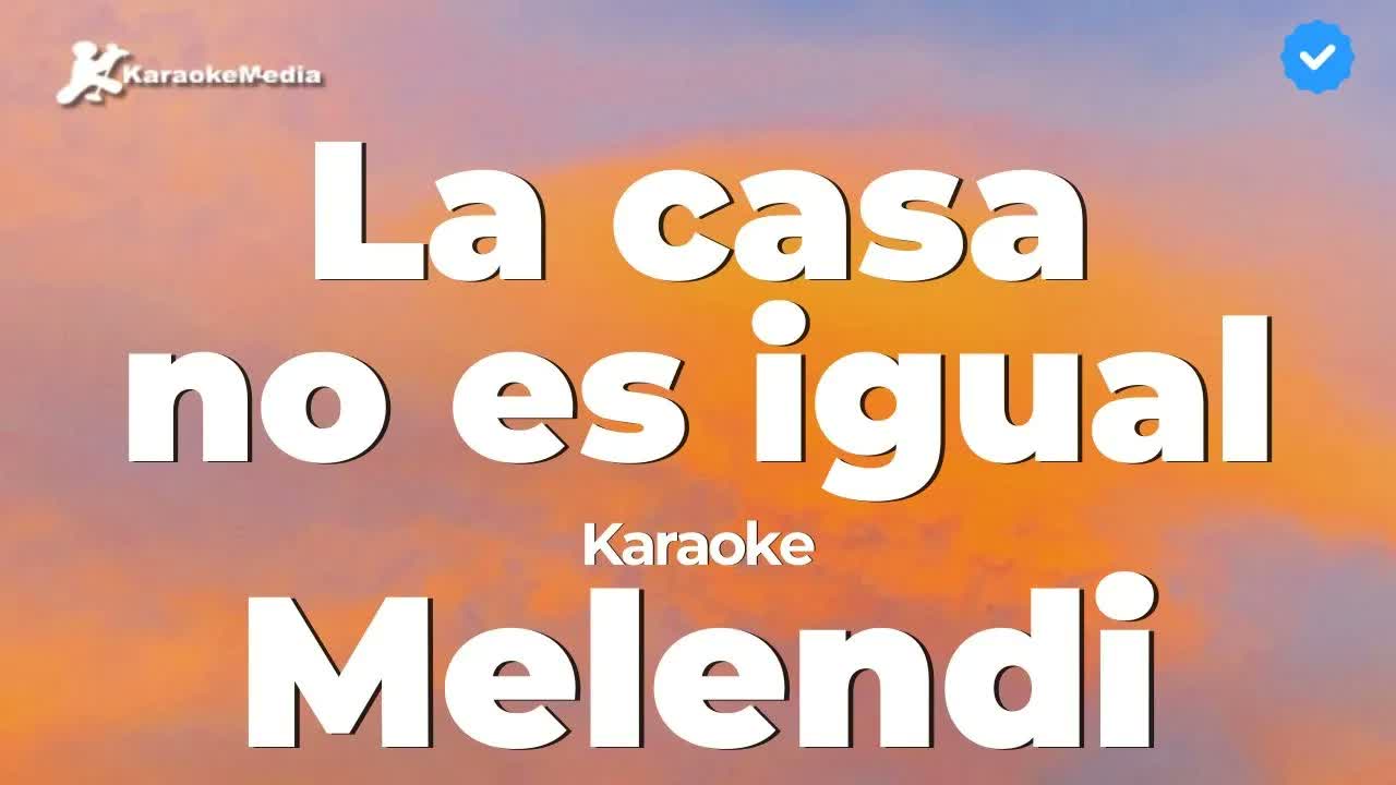 Melendi - La casa no es igual