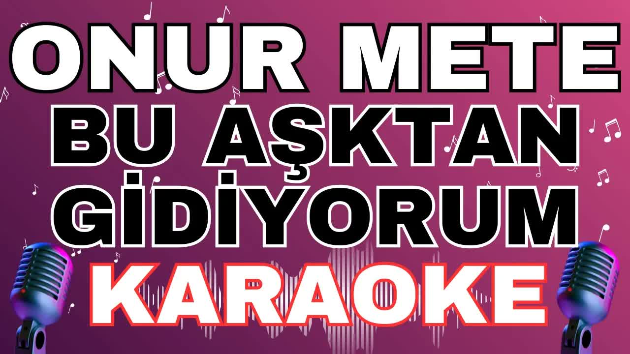 Onur Mete - Bu Aşktan Gidiyorum