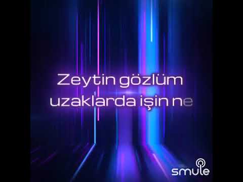 Zeytin gözlüm