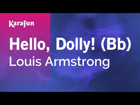 Louis Armstrong - Hello, Dolly! (Bb)