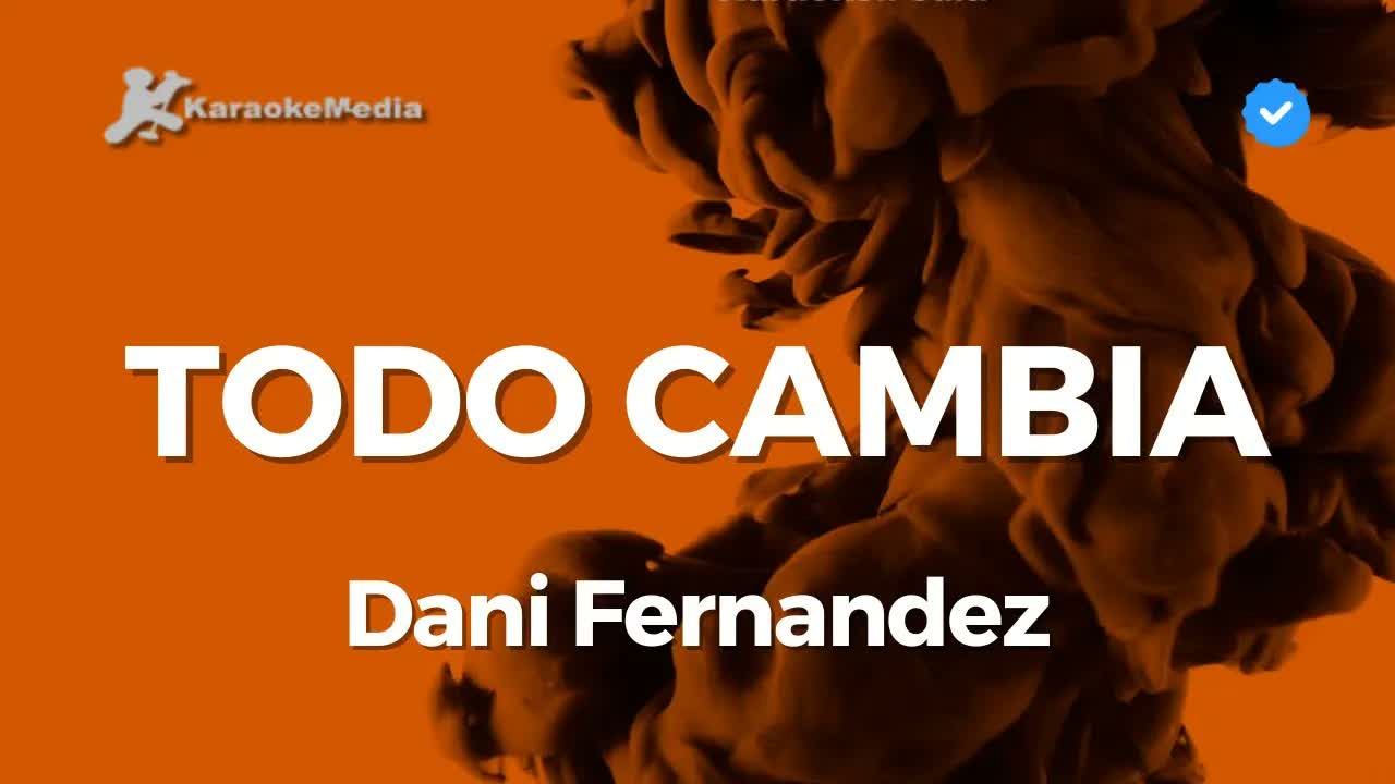Dani Fernández - Todo cambia