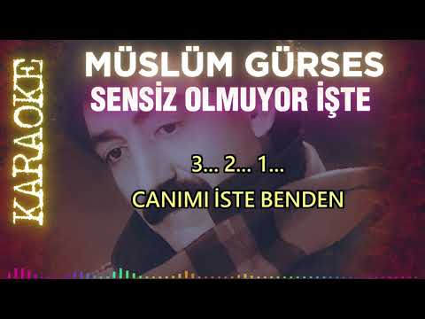 Müslüm Gürses - Sensiz Olmuyor İşte