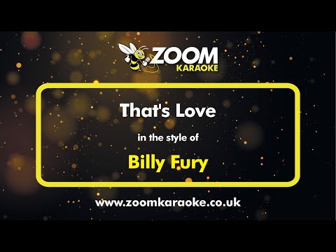 Billy Fury - That's Love