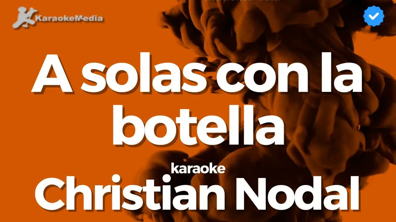 Christian Nodal - A solas con la botella