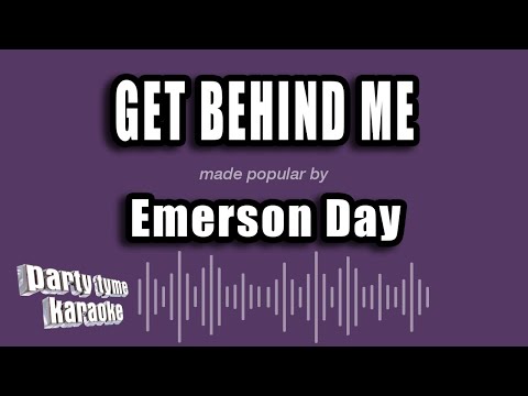 Emerson Day - Get Behind Me