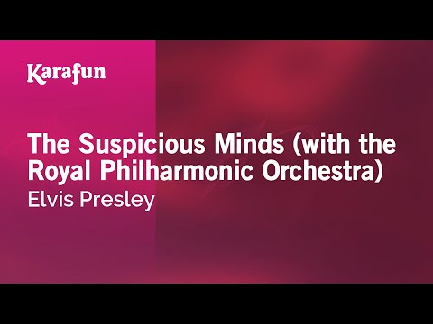 Elvis Presley - Suspicious Minds (with the Royal Philharmonic Orchestra)