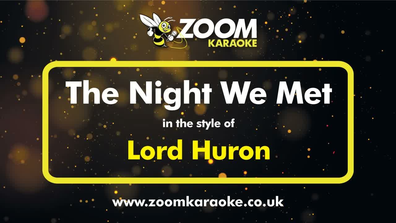 Lord Huron - The Night We Met (Minus Male Harmonies)