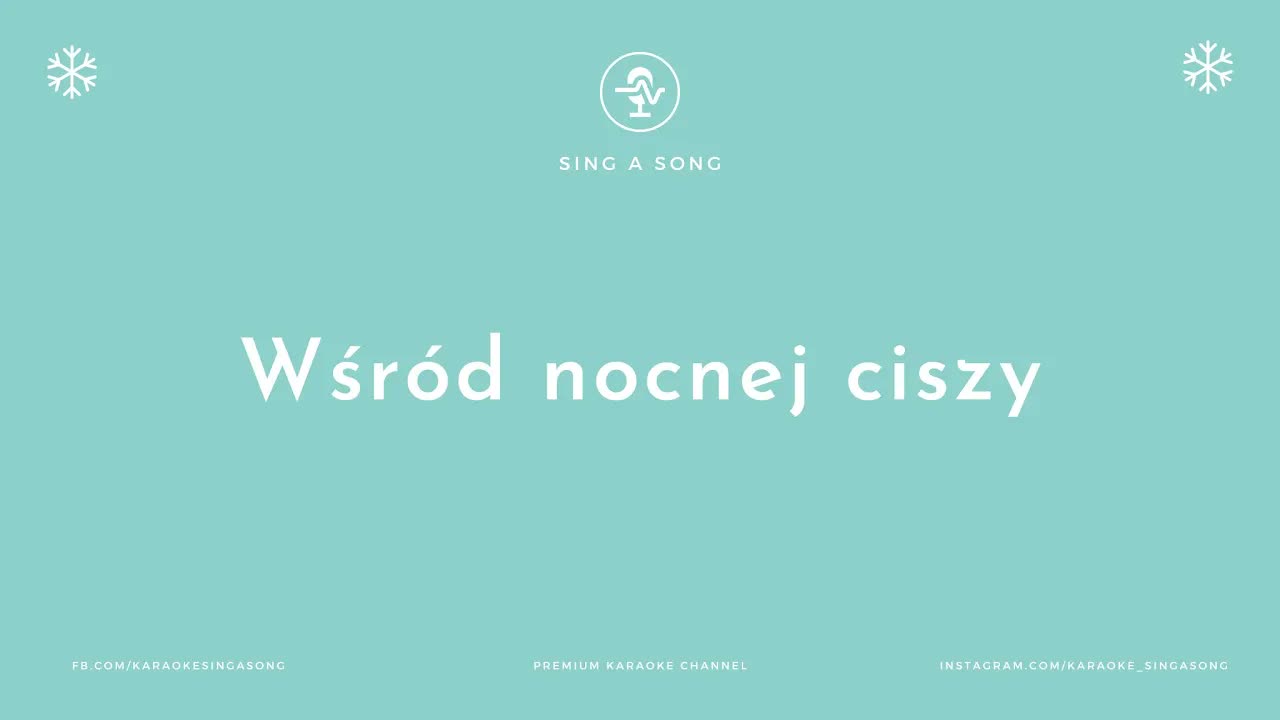 Kolęda Wśród nocnej ciszy