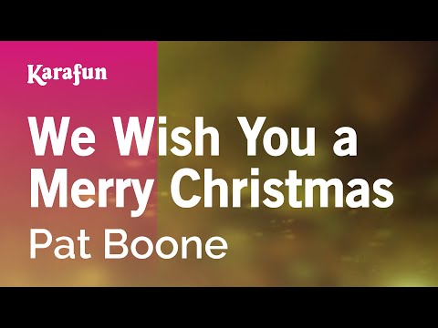 Pat Boone - We Wish You a Merry Christmas