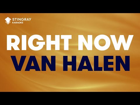 Van Halen - Right Now
