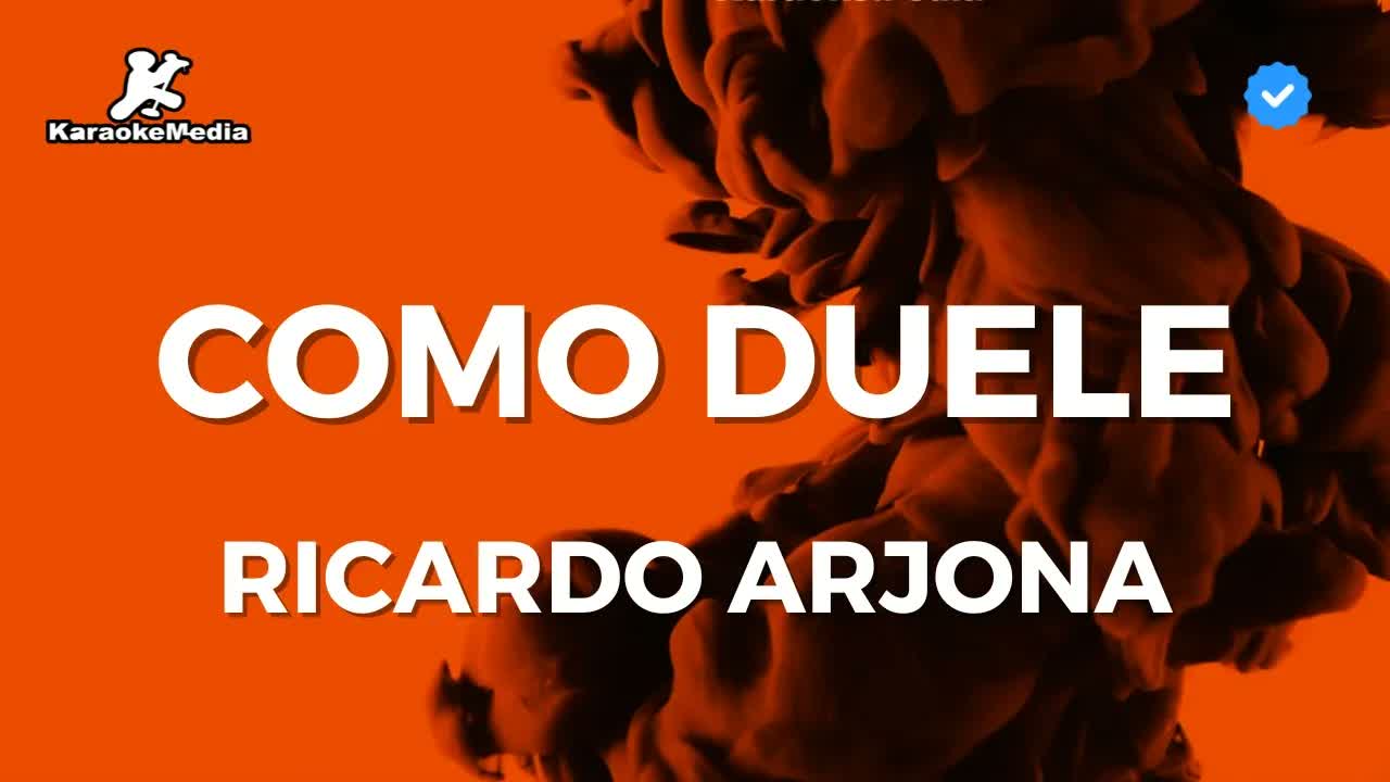 Ricardo Arjona - Como duele
