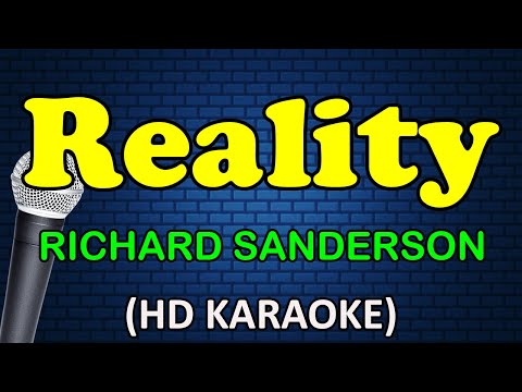 Richard Sanderson - REALITY