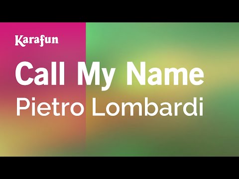 Pietro Lombardi - Call My Name