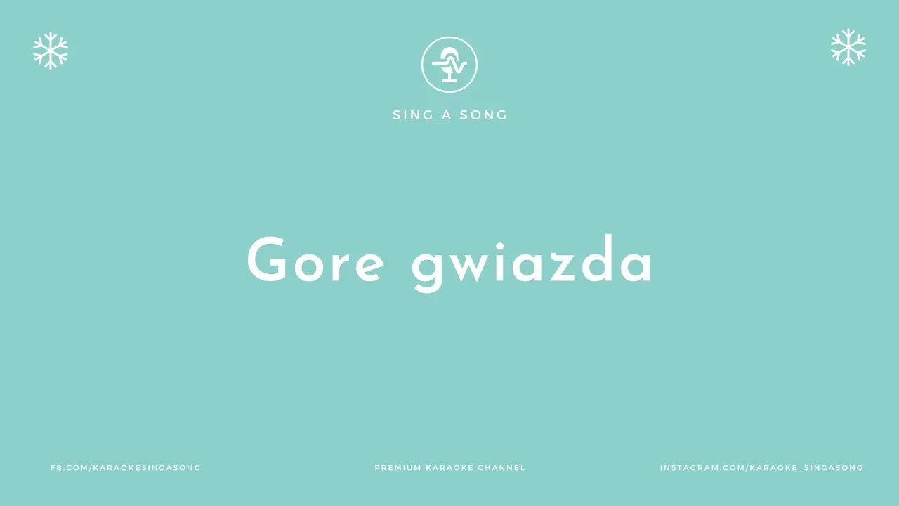 Kolęda Gore gwiazda