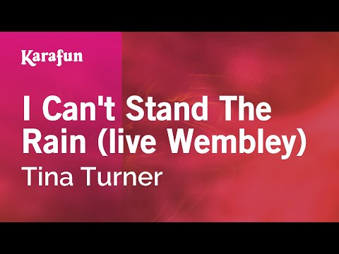 Tina Turner - I Can't Stand the Rain (live Wembley)