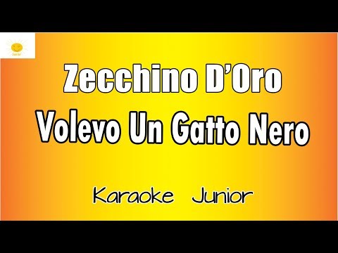 Zecchino d'Oro - Volevo un gatto nero