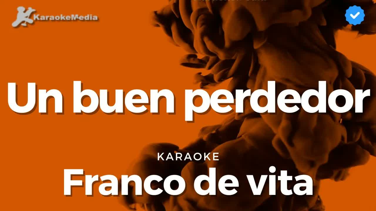 Franco de Vita - Un buen perdedor