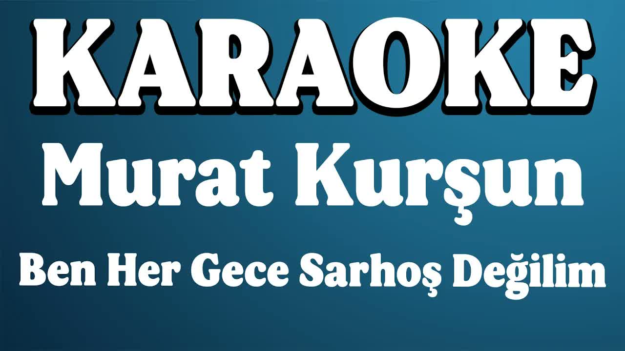 Murat Kurşun - Ben Her Gece Sarhoş Değilim