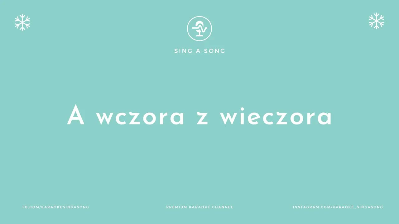 Kolęda A wczora z wieczora