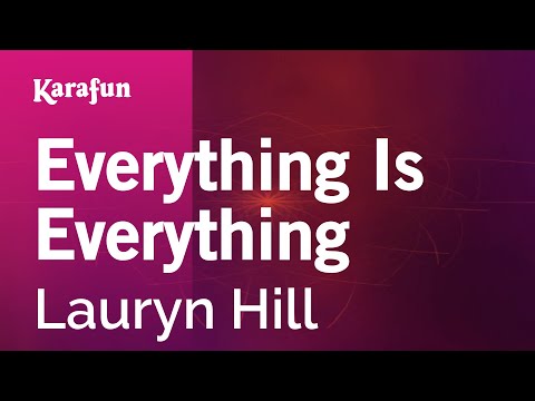 Lauryn Hill - Everything Is Everything