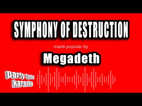 Megadeth - Symphony of Destruction