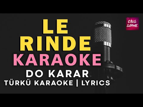 Le Rınde - Kürtçe Türkü Bağlama Karaoke | Do