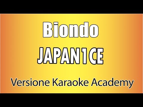Biondo - JAPAN1CE