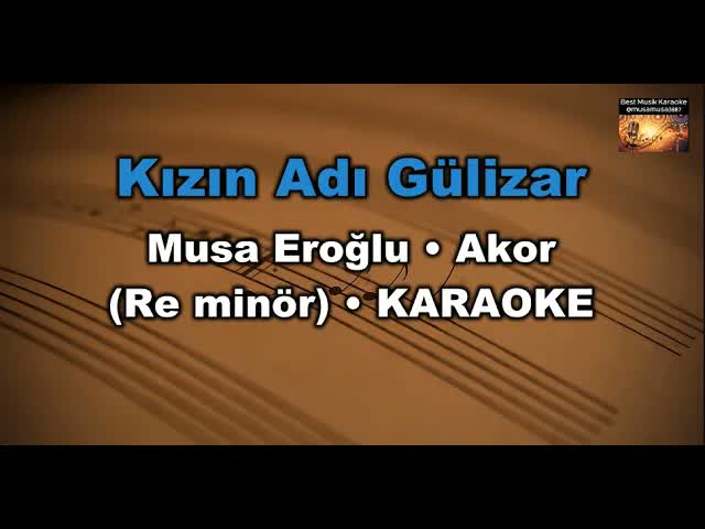 Musa Eroğlu - Kızın Adı Gülizar