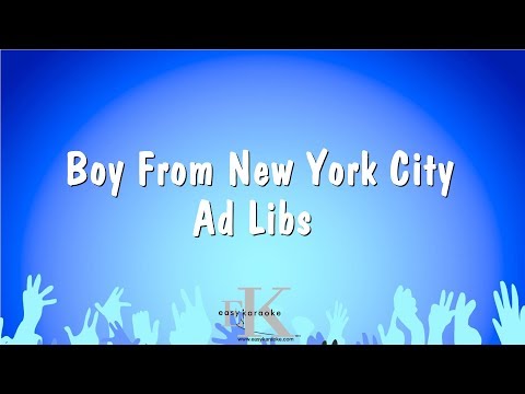 Ad Libs - Boy From New York City