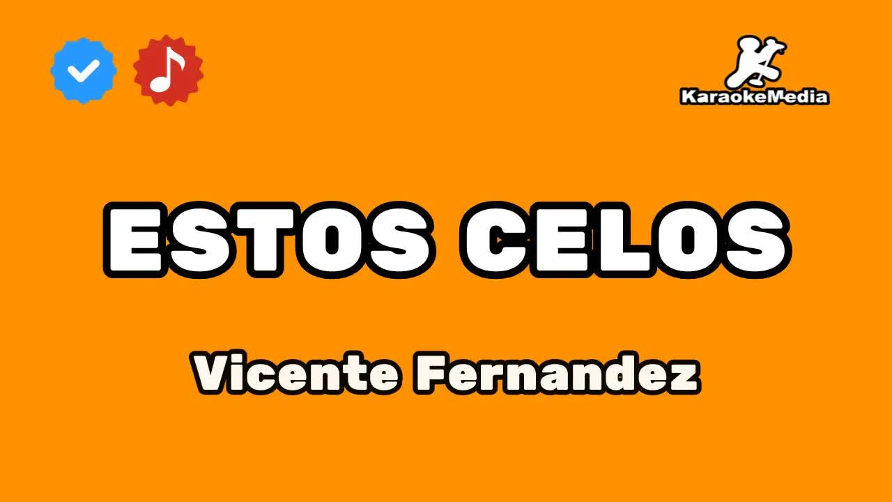 Vicente Fernandez - Estos Celos