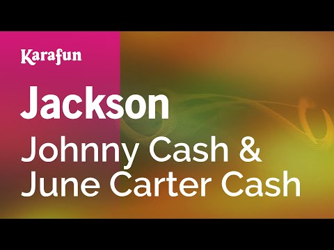 Johnny Cash And June Carter - Jackson