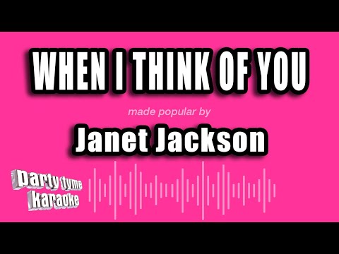 Janet Jackson - When I Think of You
