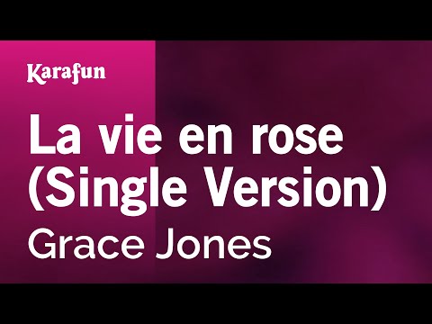 Grace Jones - La vie en rose (Single Version)