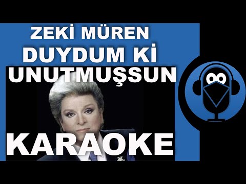 Zeki Müren - Duydum ki Unutmuşsun