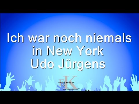 Udo Jürgens - Ich war noch niemals in New York