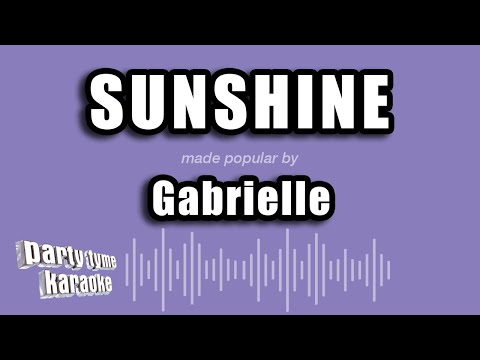 Gabrielle - Sunshine