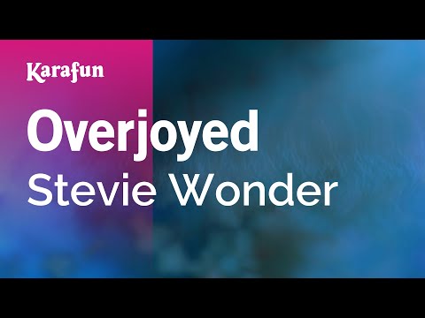 Stevie Wonder - Overjoyed