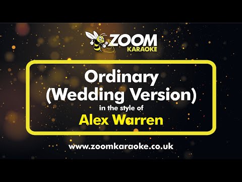 Alex Warren - Ordinary (Wedding Version)