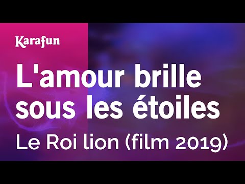 The Lion King (2019 film) - L'amour brille sous les étoiles