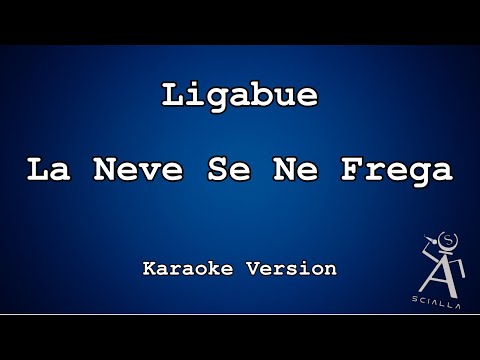 Ligabue - La Neve Se Ne Frega