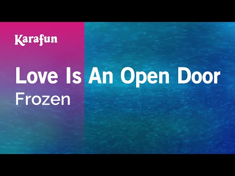 Frozen (2013 film) - Love Is an Open Door