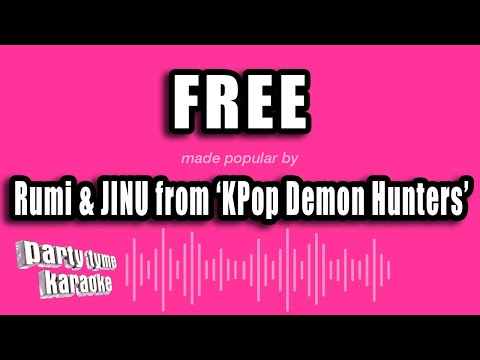 Rumi & JINU from 'KPop Demon Hunters' - Free