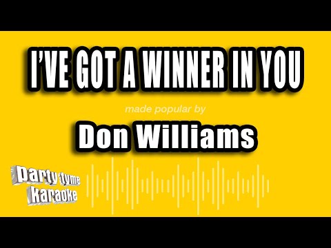 Don Williams - I've Got A Winner In You