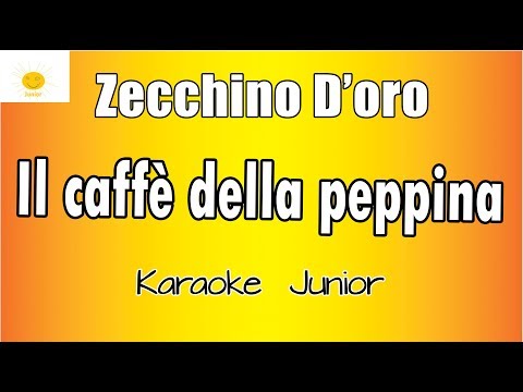 Karaoke Junior - Zecchino d'Oro - Il Caffè della Peppina (Karaoke Academy Italia)