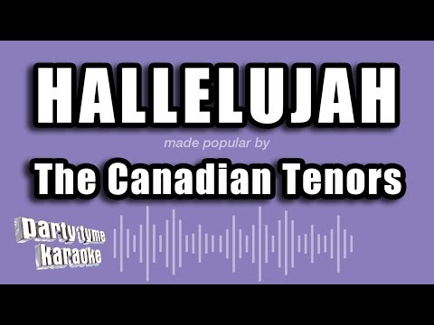The Canadian Tenors - Hallelujah